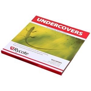 Rycote Undercovers, Grey - 30 Undercovers & 30 Stickies Original