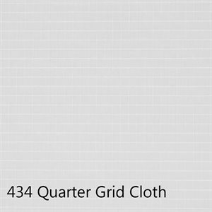 Rosco E-Colour 434 1 / 4 Grid Cloth Roll