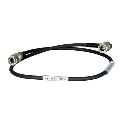 AMBIENT Adapter cable Hirose 4-pin 90° to Hirose 4-pin, 0,5 m