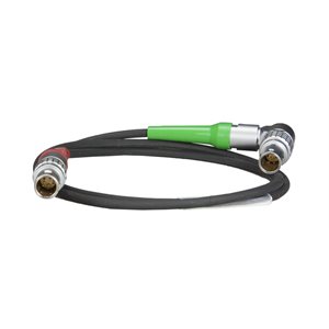 Ambient Timecode cable, LEMO 5pin to Lemo 5pin right angled, unidirectional
