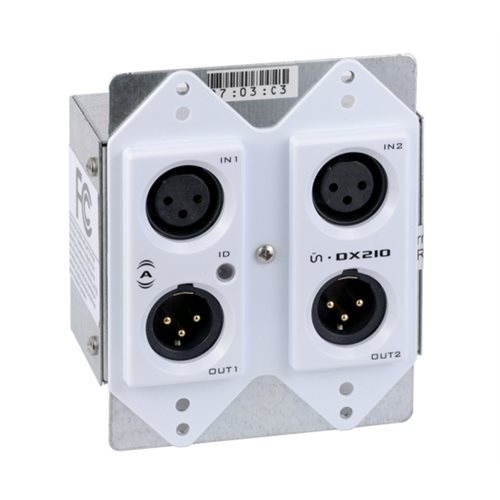 LECTRO DANTE INTERFACE, WALL PLATE, 2 INPUTS