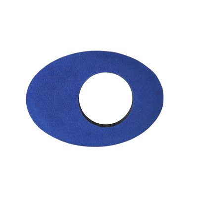 Bluestar Eyepiece Eyecushion Large Oval Ultrasuede Blue