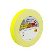 AusTape Fluoro-Neon Cloth Tape Yellow 12mm x 45m