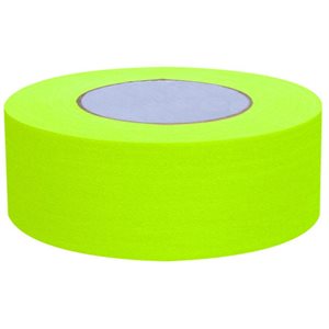 AusTape Fluoro-Neon Cloth Tape Yellow 48mm x 45m