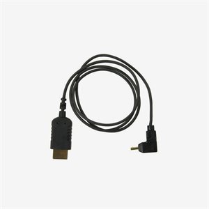 Freefly Lightweight Right Angle Mini to Standard Video Cable (0.7m)