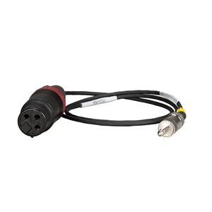 AMBIENT TC input cable f. the iPhone / iPad, XLR-3F to 3.5 mm TRRS