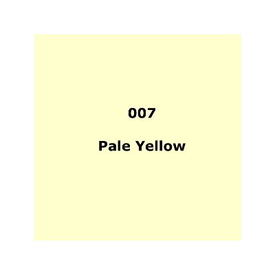 LEE Filters 007 Pale Yellow Roll 1.22m x 7.62m