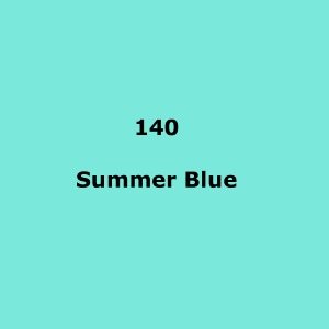 LEE Filters 140 Summer Blue Sheet 1.2m x 530mm