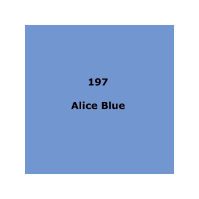 LEE Filters 197 Alice Blue Sheet 1.2m x 530mm
