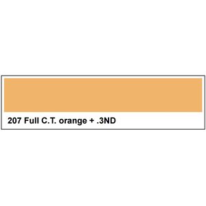 LEE Filters 207 C.T.Orange + .3ND Sheet 1.2m x 530mm
