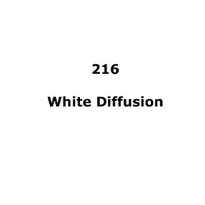 LEE Filters Lee 216 White Diffusion Sheet 1.2m x 530mm