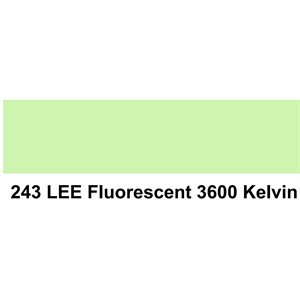 LEE Filters 243 Lee Fluroescent 3600K Sheet 1.2m x 530mm