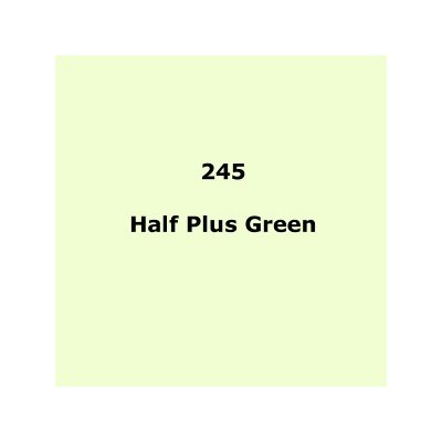 LEE Filters 245 Half Plus Green Sheet 1.2m x 530mm