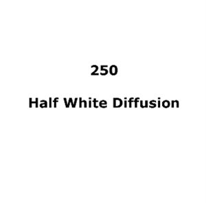 LEE Filters 250 Half White Diffusion Sheet 1.2m x 530mm