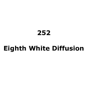 LEE Filters 252 Eighth White Diffusion Sheet 1.2m x 530mm