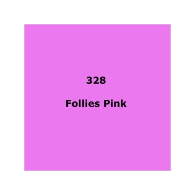 LEE Filters 328 Follies Pink Sheet 1.2m x 530mm
