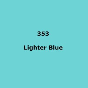 LEE Filters 353 Lighter Blue Sheet 1.2m x 530mm