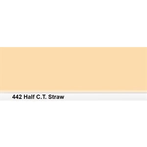 LEE Filters 442 Half C.T. Straw Roll 1.22m x 7.62m