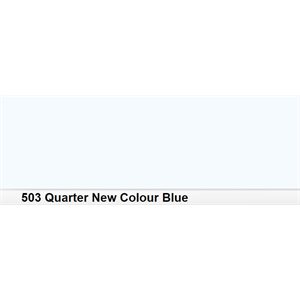 LEE Filters 503 Quarter New Col Blue Roll 1.22m x 7.62m