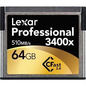 LEXAR PROFESSIONAL CFAST 64GB 3400X