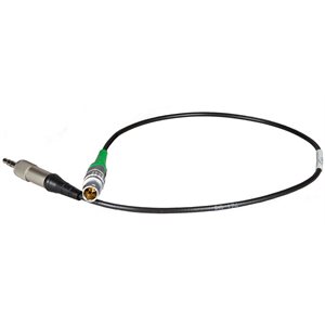AMBIENT Clockit TC input cable, 3.5mm locking TRS plug to Lemo 5-pin