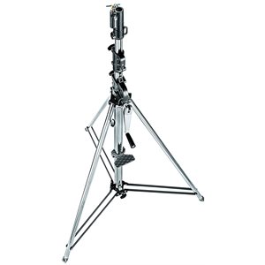 Manfrotto 087NW Geared 3 Section Wind-Up Stand with Safety Release Cable