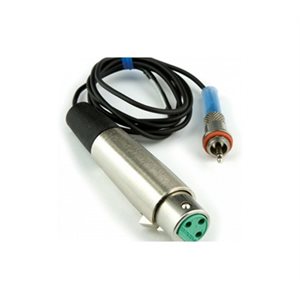 LECTRO CABLE ADAPTER, XLR TO WP FOR MM400 (A, B, C), LINE LEVEL