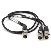 LECTRO CABLE AUDIO TA6F TO DUAL TA3F 18"