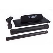 RODE Broadcast-grade super cardioid shotgun microphone - weather & temp resilient - P48 - Silver.