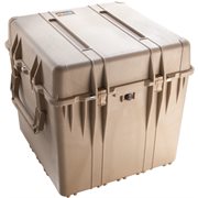 Pelican 370 Cube Case With Dividers - Desert Tan