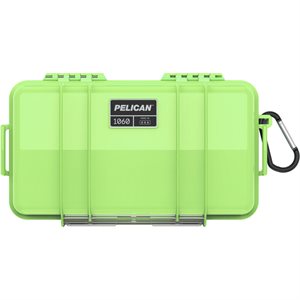 Pelican 1060 Micro Case - Bright Green With Black