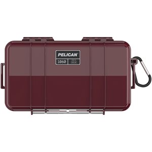Pelican 1060 Micro Case - Ox Blood With Black