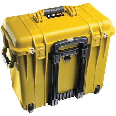 Pelican 1440 Case With Office Dividers And Lid Organiser - Yellow