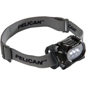 Pelican 2745 Pro Gear LED Headlite, IECEX Black