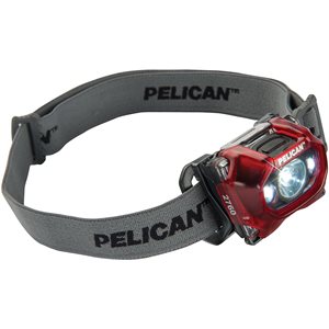 Pelican 2760 Pro Gear LED Headlite Red