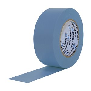 PRO Tape Paper Console Tape 1" Blue 54m / 60YRD -3" CORE