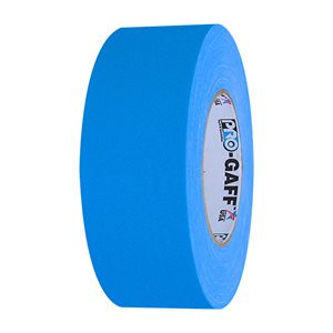 x 50 yds. Azul Fluorescente 1 in Pro Tapes Pro-Gaff-Neon Cinta Premium Gaffers Fluorescentes 