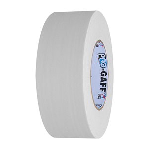 Pro Gaff 2' 50m / 55yds White Cloth Tape 3" core