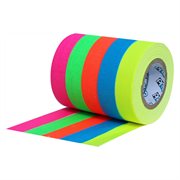 Pro Tapes® Pro Spike Tape Stack 5 Fluorescent Colours 1" 18m / 20yds - 3" core