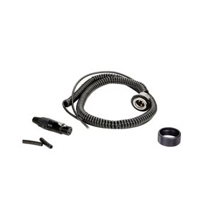 AMBIENT coiled cable set for QX 550 and QXS 550, mono XLR3