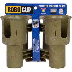 RoboCup Dual-Cup Portable Caddy - Camo