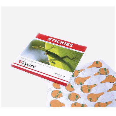 Rycote Stickies Lavalier Adhesive Pads - 30-Pack