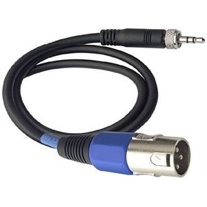 Sennheiser CL-100 3-pin XLR Male to 3.5mm Locking Jack Connector Cable