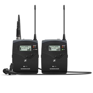 SENNHEISER Evolution G4 100 Series portable lapel wireless system. 626- 668 MHz