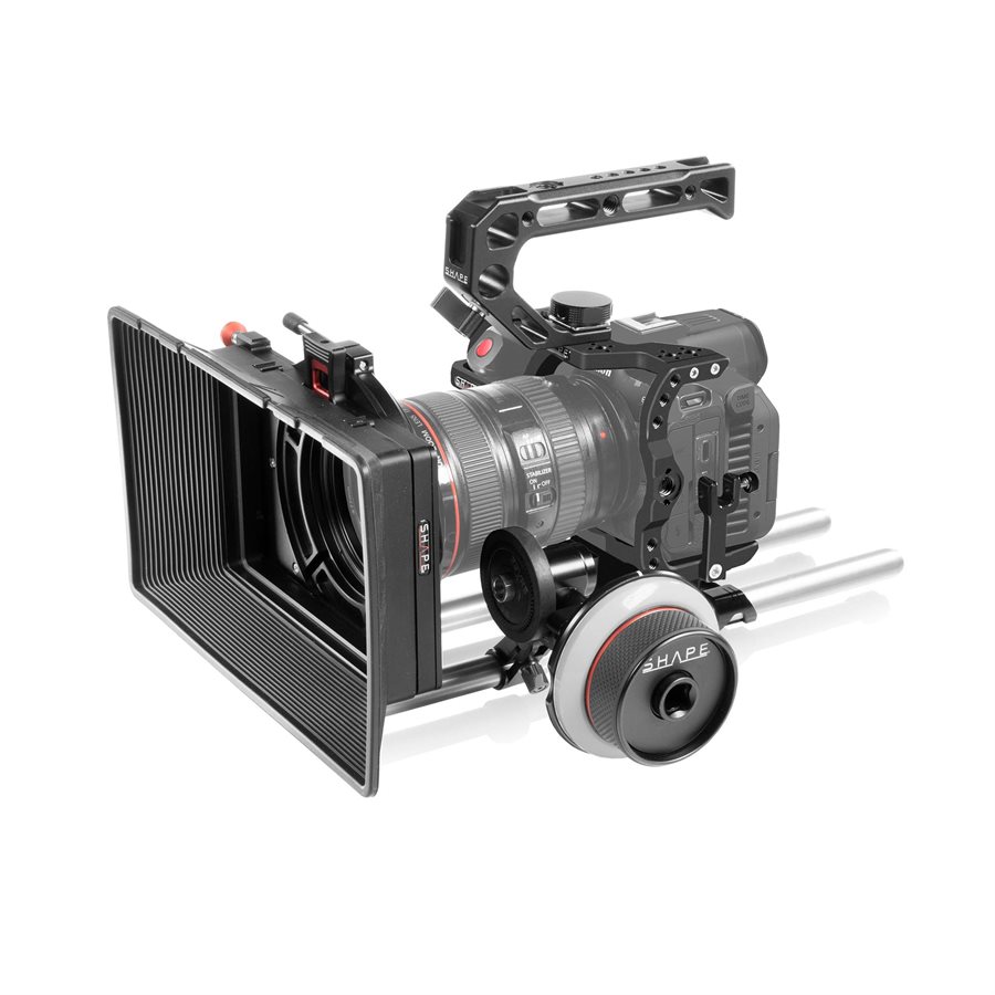 SHAPE Kit with Matte Box Follow Focus for Canon R5C / R5 / R6