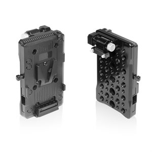 SHAPE VPMC V-Mount Pivoting Battery Plate For Monitor Cage
