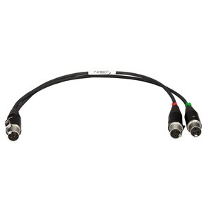 AMBIENT Stereo cable adapter TA5F to 2x TA3F, balanced