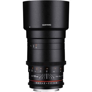 SAMYANG 135mm T2.2 VDSLR UMC II Canon EOS Full Frame