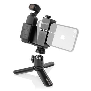 SHAPE security bracket connection with selfie grip tripod for Osmo pocket