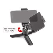 SHAPE Smartphone tripod and selfie grip with ball head